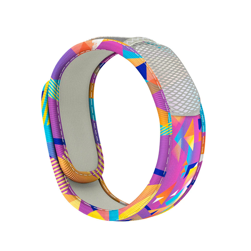 Mosquito Repellent Wristband - Graphic + 2 refill pellets