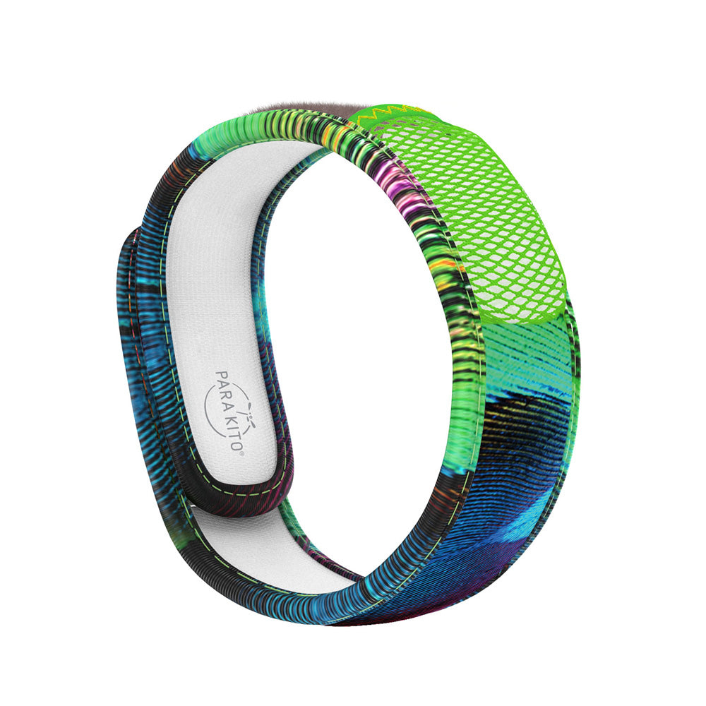 Mosquito Repellent Wristband - Graphic + 2 refill pellets