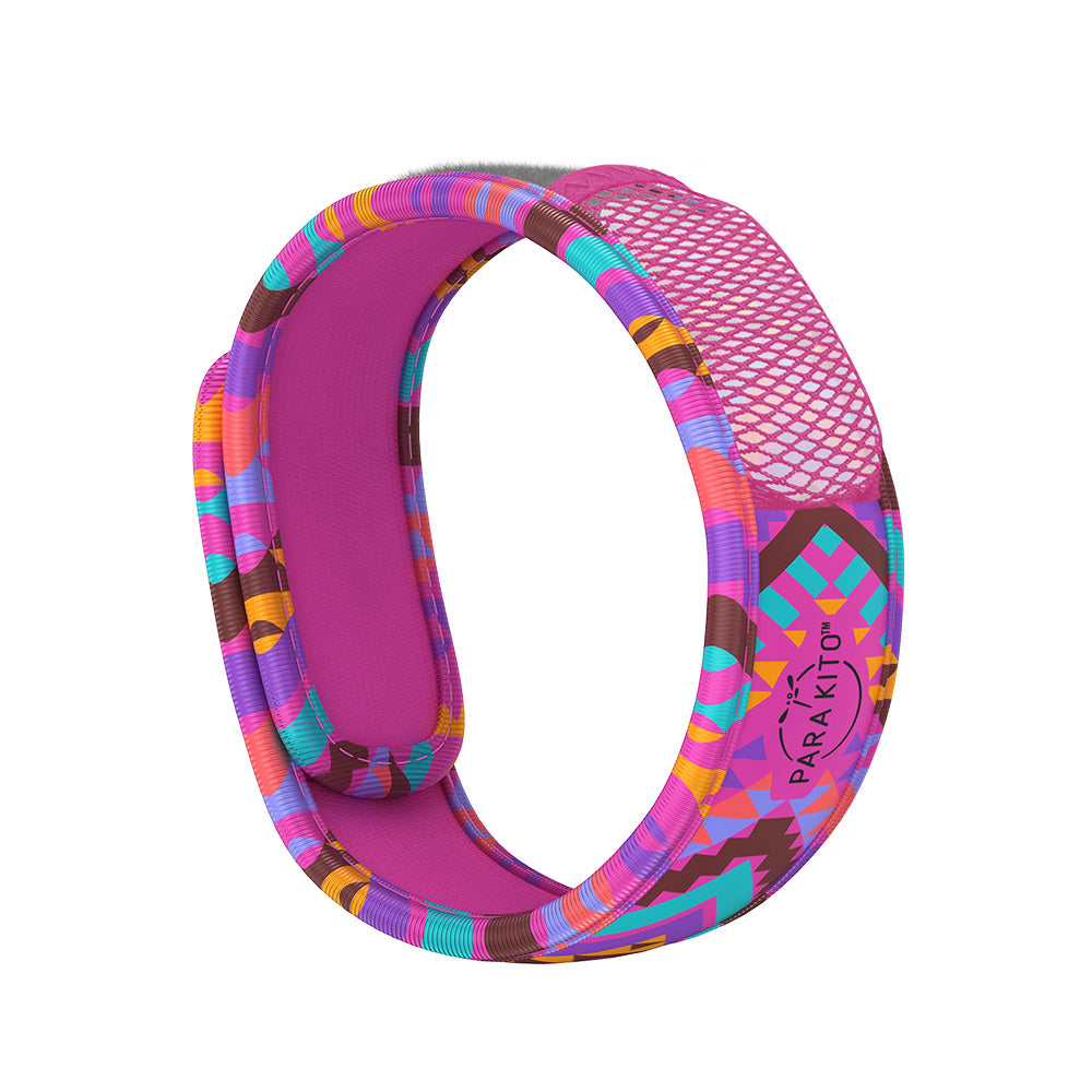 Mosquito Repellent Wristband - Graphic + 2 refill pellets