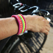 Mosquito Repellent Wristband - Graphic + 2 refill pellets