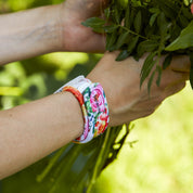 Mosquito Repellent Wristband - Graphic + 2 refill pellets