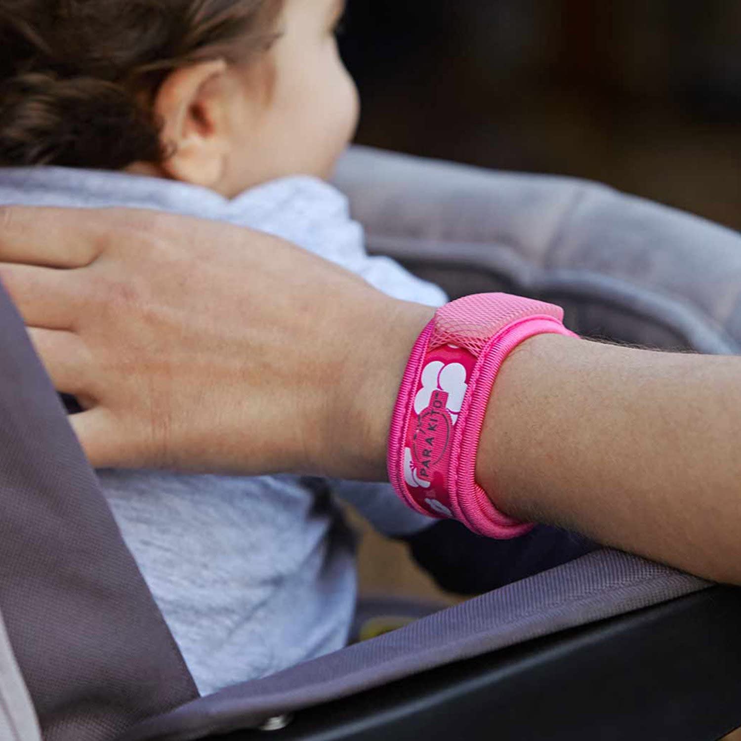 Mosquito Repellent Wristband - Graphic + 2 refill pellets